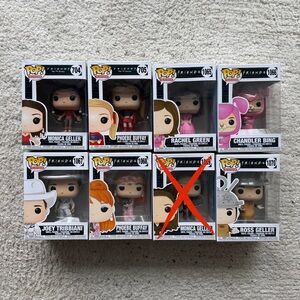 Funko Pop Friends (7 total)